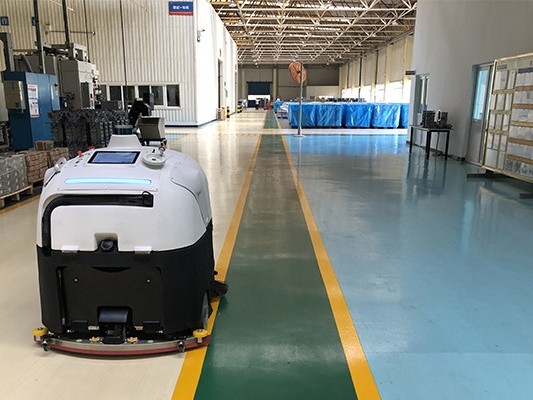 空調(diào)救不了大面積清潔？坦力工業(yè)無人洗地機器人來“滅火”！